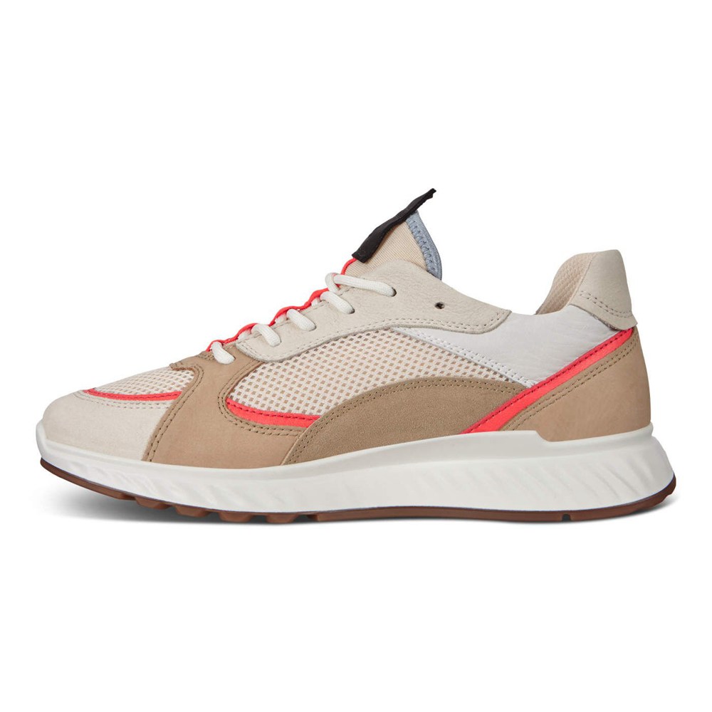 Tenis Mujer - ECCO St.1 - Marrom/Beige - RYF495108